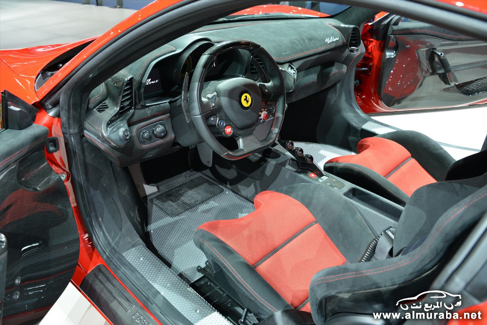 فيراري 458 النسخة الخاصة ذات الـ 597 حصان تكشف نفسها في معرض فرانكفورت Ferrari 458 Speciale 9